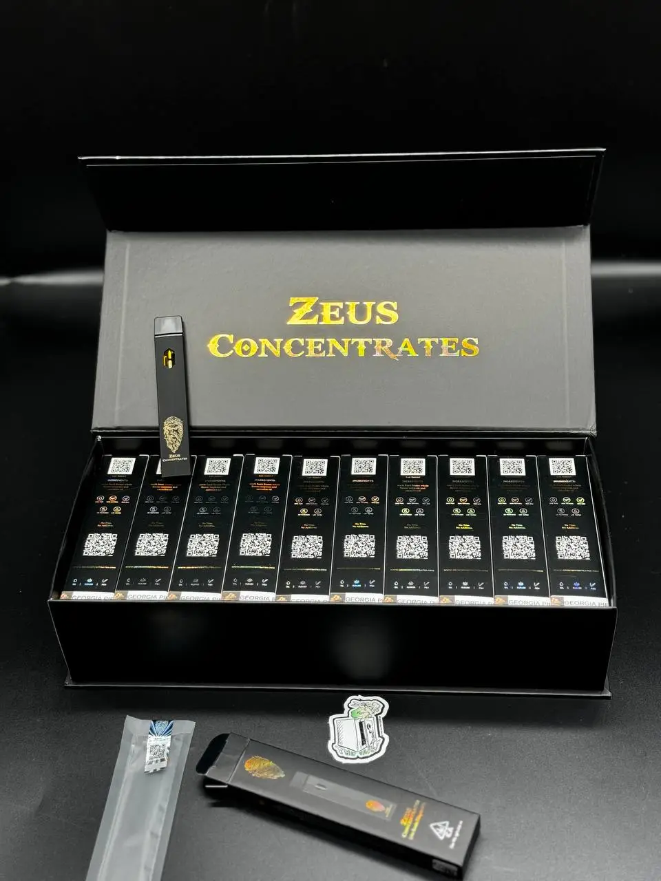 Zeus Live Resin Disposable 1G 100 counts